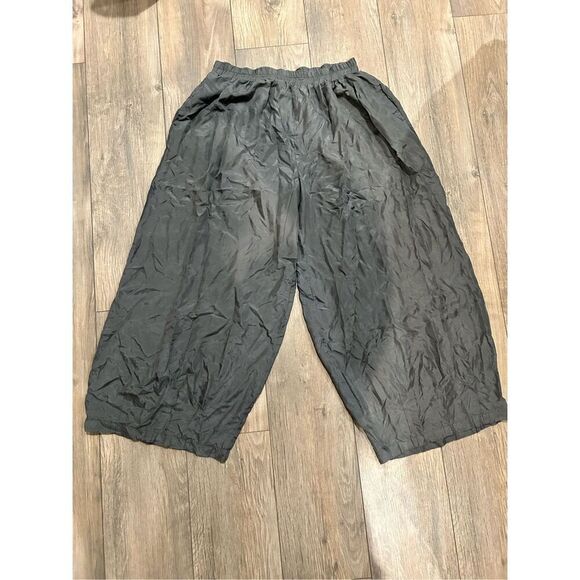 Tiar Bellomo Womens Elastic Waistband Long Silk pants - Picture 2 of 6